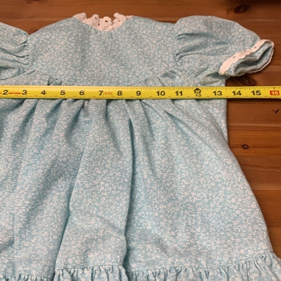 Vintage toddler girls  dress with apron - Picture 3 of 6